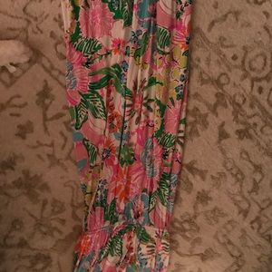 Lilly Pulitzer strapless dress